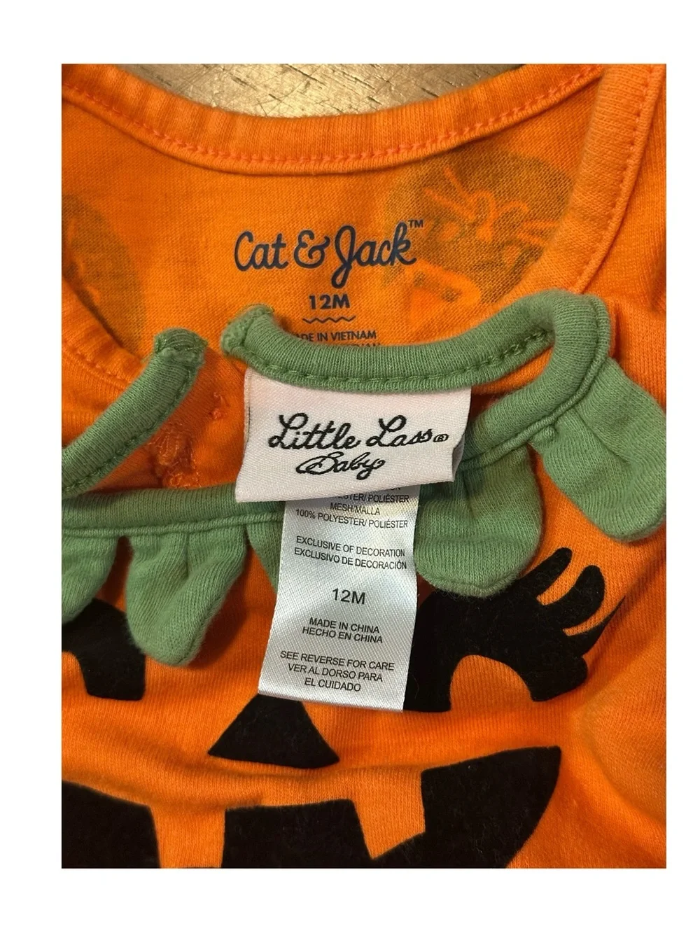 Halloween 4 Piece Bundle Size 12 Months